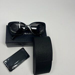 Authentic pair of PRADA Baroque Sunglasses SPR 27O in Black